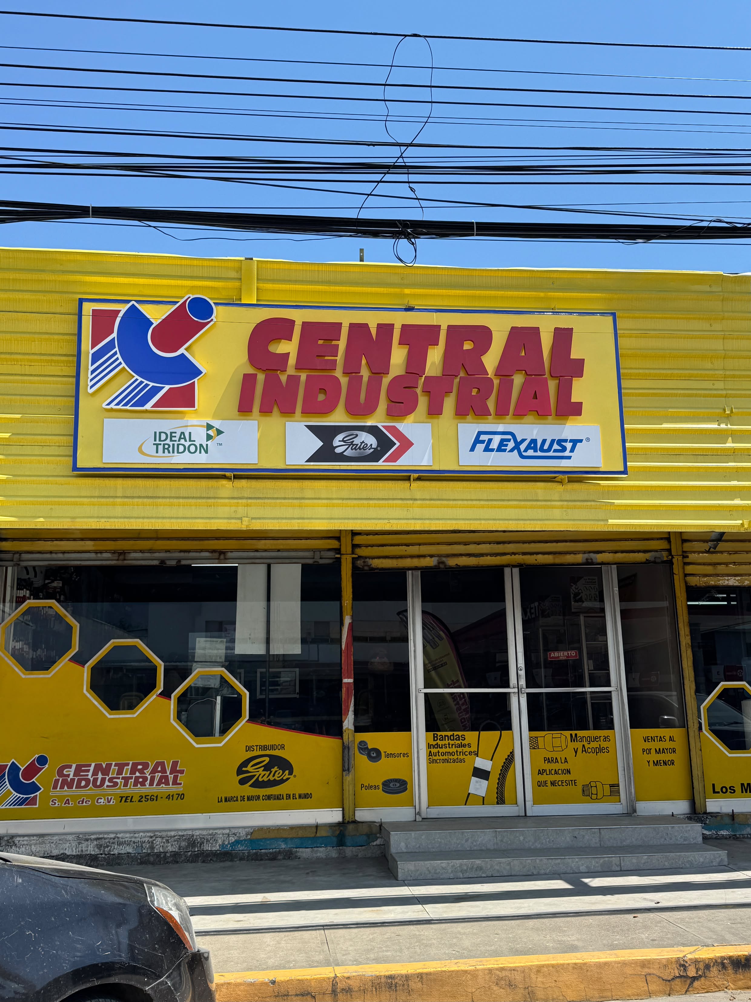 Fachada Central Industrial